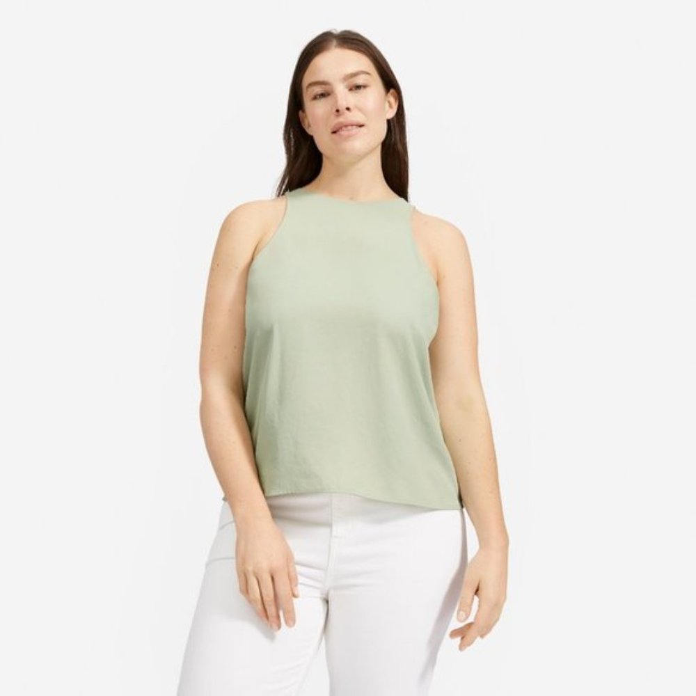 Everlane Japanese GoWeave High-Neck Tank